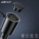 Автомобільний зарядний пристрій ACEFAST B8 Digital Display Car HUB Charger 2.4A, 90W, 4хUSB + Type-C Black (AFB8) - зображення 5