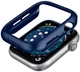 Чохол Spigen для Apple Watch SE / 6 / 5 / 4 (40mm) - Thin Fit, Metallic Blue (ACS02226) - зображення 1