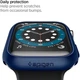 Чохол Spigen для Apple Watch SE / 6 / 5 / 4 (40mm) - Thin Fit, Metallic Blue (ACS02226) - зображення 2