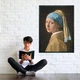 Пазл Clementoni Vermeer Museum Collection Ян Вермер - Девушка с жемчужной серьгой Музейная коллекция 1000 шт. (‎39614) - изображение 4
