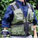 Жилет рыболовный разгрузочный Lineaeffe FF Green Fishing Vest L Green - изображение 1