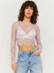 Топ женский Tally Weijl SWSPEMEGAN2-FAE S Лиловый (7612959178544) - изображение 1