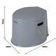 Біотуалет Bo-Camp Portable Toilet 7 Liters Grey (5502800) - зображення 14