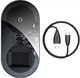 Беспроводное зарядное устройство Baseus Simple 2in1, Clear Black (WXJK-A01) - изображение 1