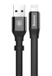 Кабель Baseus USB Cable to Lightning Nimble 23 cm, Black (CALMBJ-B01) - изображение 2