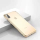 Чехол Baseus для Apple iPhone XS MAX Simplicity Series, Transparent Gold (ARAPIPH65-B0V) - изображение 5
