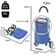 Сумка-візок ShoppingCruiser Foldable 45 Blue (650061) - зображення 3