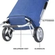 Сумка-візок ShoppingCruiser Foldable 45 Blue (650061) - зображення 6