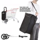 Сумка-тележка ShoppingCruiser Allround 41 Black (650064) - изображение 7