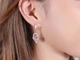 Сережки підвіски Primo Fly Heart - Pink Primo срібний - зображення 4