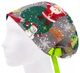 Медицинская шапочка женская HeadwearUniverse универсальная принт снеговики - изображение 2