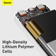 Повербанк портативное зарядное устройство Power Bank Baseus 20000 mAh premium 20W c Led дисплеем УМБ Bipow Digital Display White - изображение 12