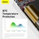 Повербанк портативное зарядное устройство Power Bank Baseus 20000 mAh premium 20W c Led дисплеем УМБ Bipow Digital Display White - изображение 14