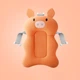 Матрацик килимок для купання дитини у ванну з кріпленнями Belove, Orange Pig + - зображення 1