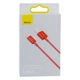 Кабель Baseus USB to Lightning 2.4A 2m CALYS-C Колір Білий, 02 - зображення 6