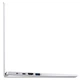 Ноутбук Acer Swift 3 SF314-511 (NX.ABLEU.00A); 14" FullHD (1920x1080) IPS LED матовый / Intel Core i3-1115G4 (3.0 - 4.1 ГГц) / RAM 8 ГБ / SSD 256 ГБ / Intel Iris UHD Graphics G4 / без ОП / Wi-Fi / BT / веб-камера / Без ОС / 1.2 кг / серебристый / подсветк - зображення 6