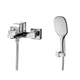 Змішувач для ванни TOPAZ SARDINIA TS 08131-H19N з EURO-перемикачем, душовим комплектом, хром - изображение 3