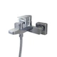 Змішувач для ванни TOPAZ SARDINIA TS 08131-H19N з EURO-перемикачем, душовим комплектом, хром - изображение 4