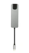 Док-станция мультипортовая BYL-2007 5 в 1 USB Type C - (PD/USD/HDMI/RJ-45) (6910) - изображение 3