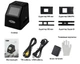 Слайд сканер фотопленки негативов слайдов QPIX DIGITAL MDFC-1400 Black - изображение 3