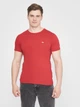 Футболка хлопковая длинная мужская Tommy Hilfiger 10876.5 L Красная - изображение 1
