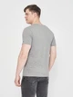 Футболка хлопковая длинная мужская Tommy Hilfiger 10887.2 S Серая - изображение 2