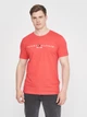 Футболка хлопковая длинная мужская Tommy Hilfiger 10887.5 S Красная - изображение 1