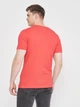 Футболка хлопковая длинная мужская Tommy Hilfiger 10887.5 S Красная - изображение 2