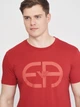 Футболка хлопковая длинная мужская Emporio Armani 10897.2 XL Бордовая - изображение 4