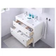 Тумба під раковину з 2 ящиками IKEA HEMNES 100x47x83 см (902.176.65) - изображение 2
