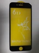 Защитное стекло 6D PREMIUM для Iphone 8 Black - изображение 2