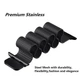 Ремешок Milanese Loop Band for Apple Watch 42 mm Black - изображение 4