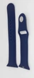 Браслет, ремешок силиконовый для Apple Watch 42-44 mm темно-синий - изображение 3