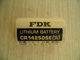 Батарейка FDK CR14250SE 3V - зображення 1