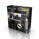 Машинка для стрижки волосся Adler AD 2832, 40 Вт, акумуляторна та мережева, LCD-дисплей, керамічне лезо, насадки 3–12 мм - изображение 8