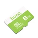Карта пам'яті Hoco TF SDHC 8GB high speed зелена - зображення 1