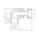 Кутник PPR Blue Ocean з накидною гайкою 25х1/2", 90 ° ВР SD00010056 - зображення 2