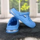 Сабо кроксы женские Dago Style 424 голубые на балоне 38 р (24,3 см) 2794 - изображение 4