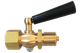3-ходовой запорный кран для манометра (муфта-штуцер) Tervix Pro Line M1 Valve PN 16, 1/2" х 1/2" 333212 - изображение 2
