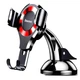Автомобильный держатель Baseus Osculum Type Gravity Car Mount холдер для телефона Black-Red (SUYL-XP09) - изображение 1