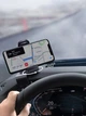Автомобильный держатель с беспроводной зарядкой Baseus Smart Solar Electric Air Vent с солнечной батареей Silver (SUDZ-A0S) - изображение 5
