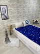 Плед покривало на диван Cappone Зірки 150x210 см, вага 1,5 кг - зображення 4