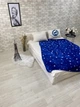 Плед покривало на диван Cappone Зірки 150x210 см, вага 1,5 кг - зображення 5