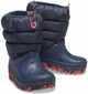Зимние сапоги Crocs Neo Puff, C11, синие с оранжевым, 28-29 - изображение 2