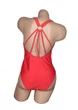 Купальник злитий ASOS Swim. Модель – пландж з декором на спині. Червоний. Розмір XS (34) - зображення 2