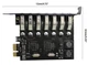 Плата расширения 7-портов PCI-E to usb 3.0 расширитель портов (749659554) Черный - изображение 4