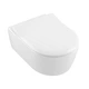 Унитаз подвесной безободковый белый VILLEROY&BOCH AVENTO с сиденьем с микролифтом 5656RS01 - изображение 1