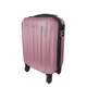 Чемодан для ручной клади пластиковый лоукост Wizz Air Ryanair 40 x 30 x 20 розовое золото - изображение 1