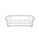 2-місний диван Manchester Wersal 180x74x100 (MANCHESTER_2) 082034 - изображение 3