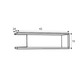 Полиця Wisząca Yoop Forte 65x19x24 (YPB01) 002271 - зображення 2